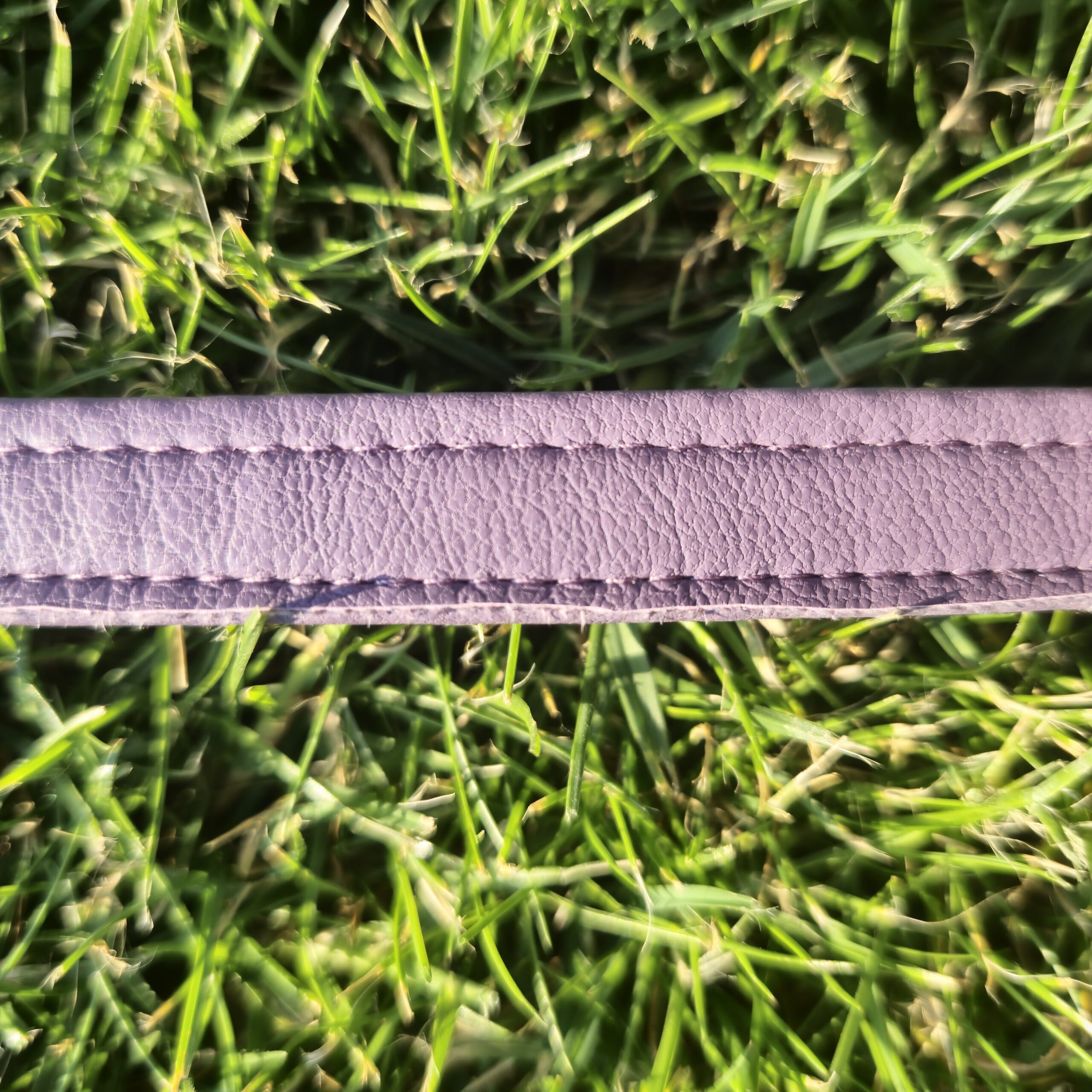 Leiband Zacht Leder Paars - Afbeelding 2