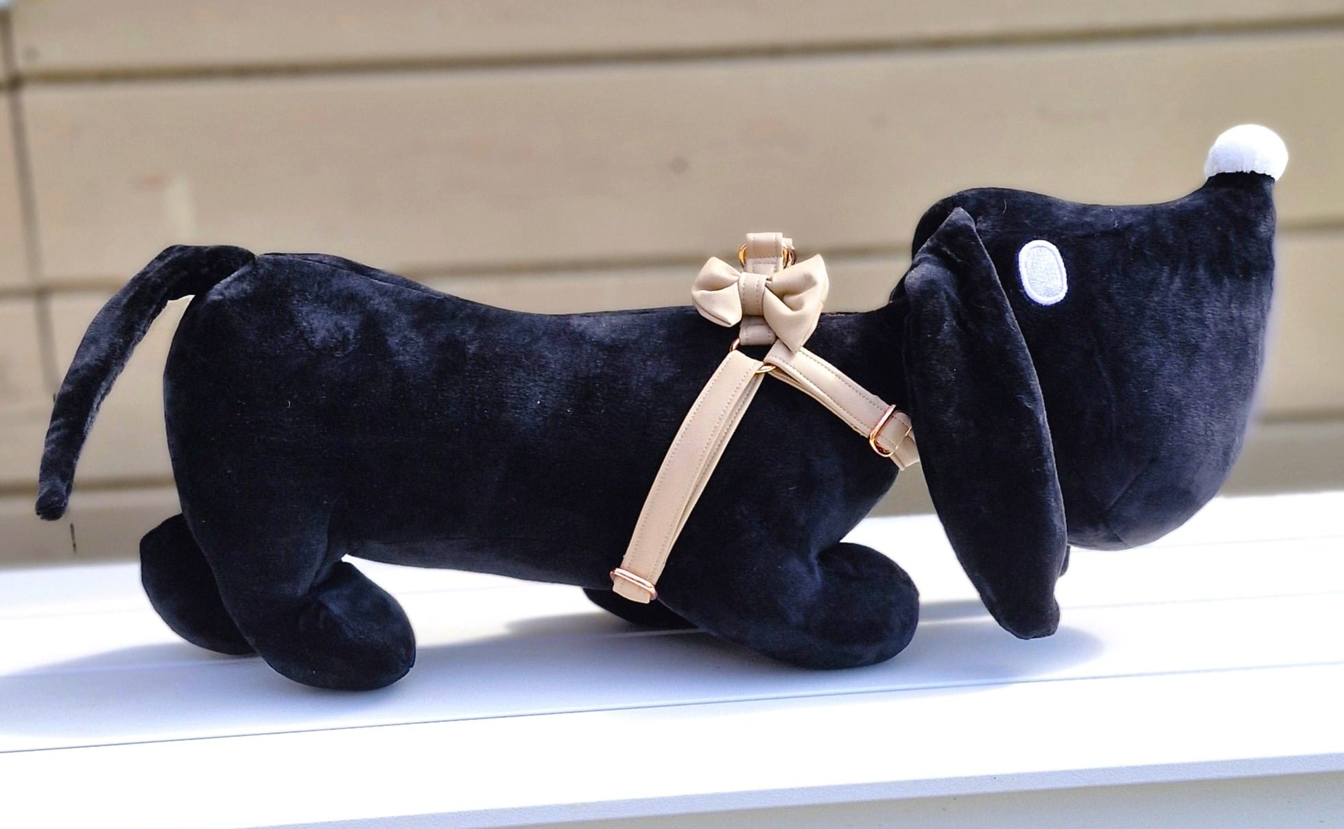 Harnas in Zacht Leder Beige