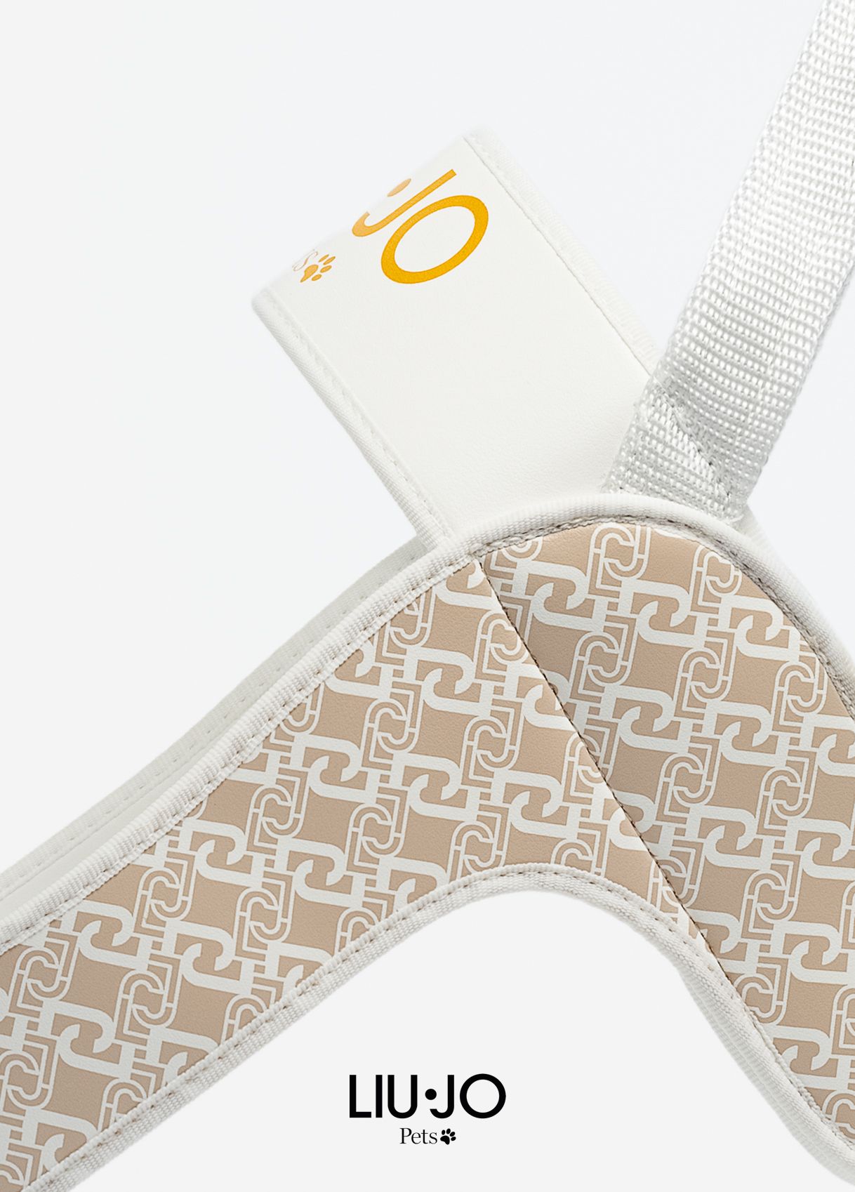 Liu-Jo Harnas voor Grote Honden- Caramel Lux - Afbeelding 2
