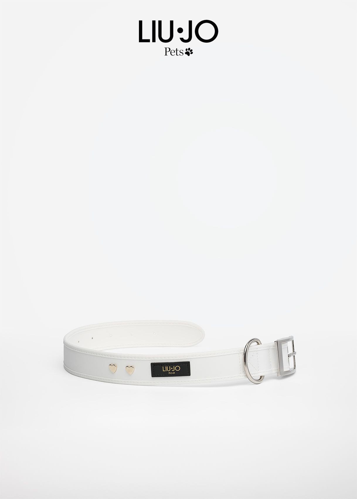 Liu-Jo Halsband met Hartjes Wit