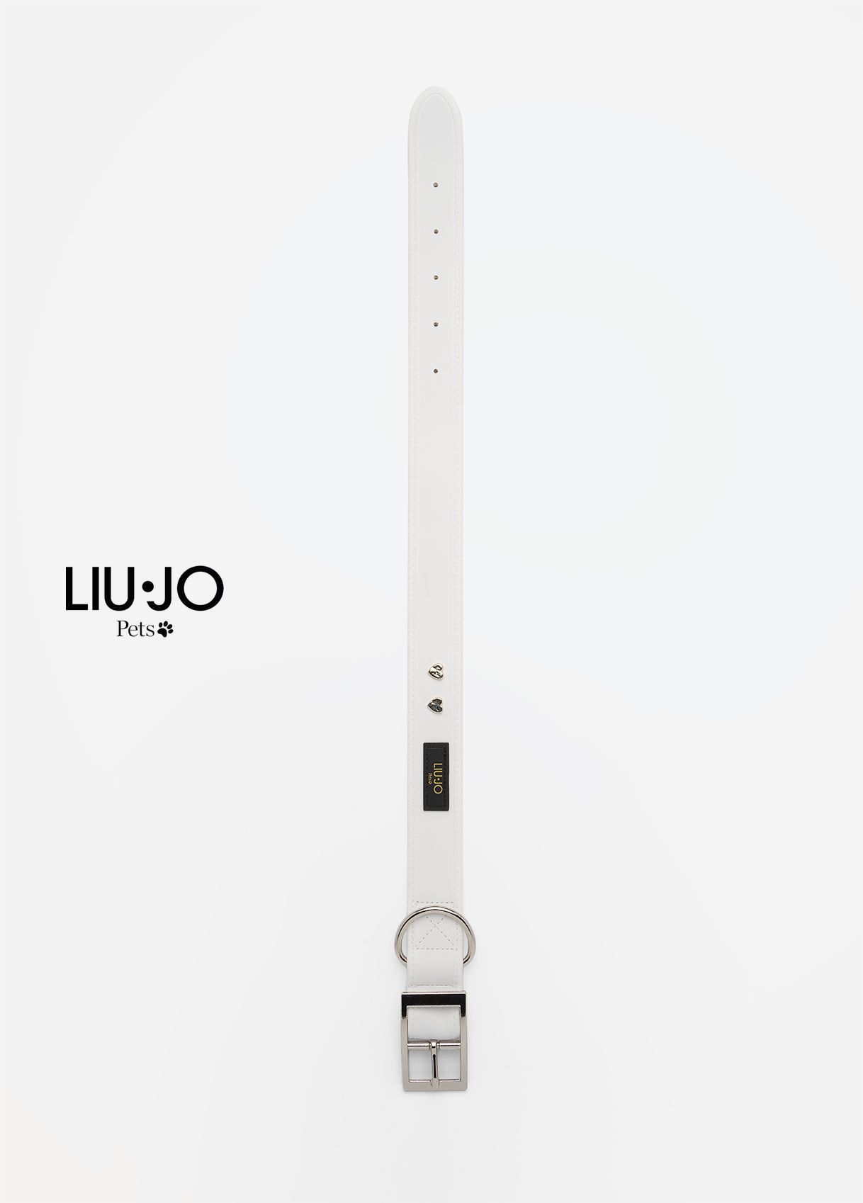 Liu-Jo Halsband met Hartjes Wit - Afbeelding 3