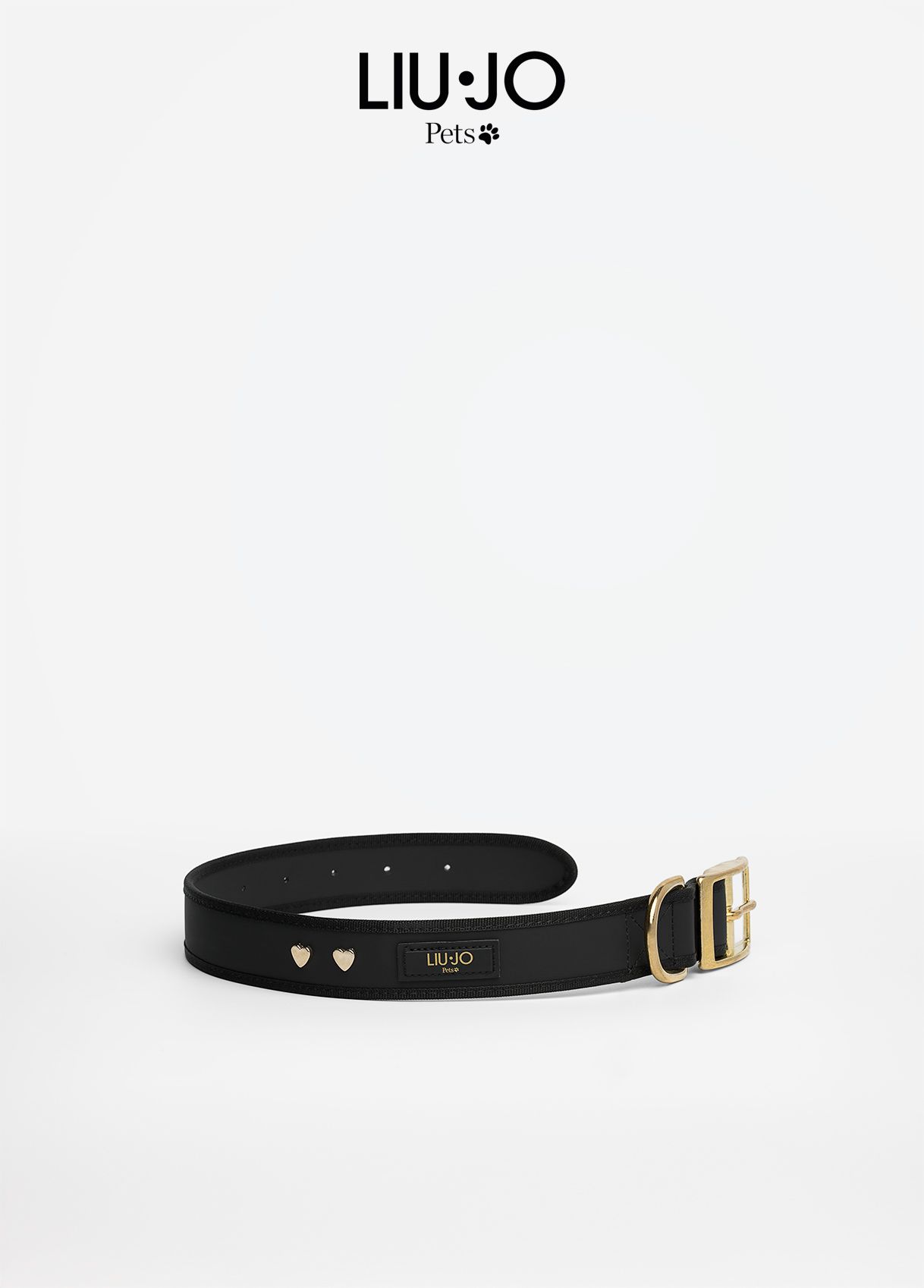 Liu-Jo Halsband met Hartjes Zwart