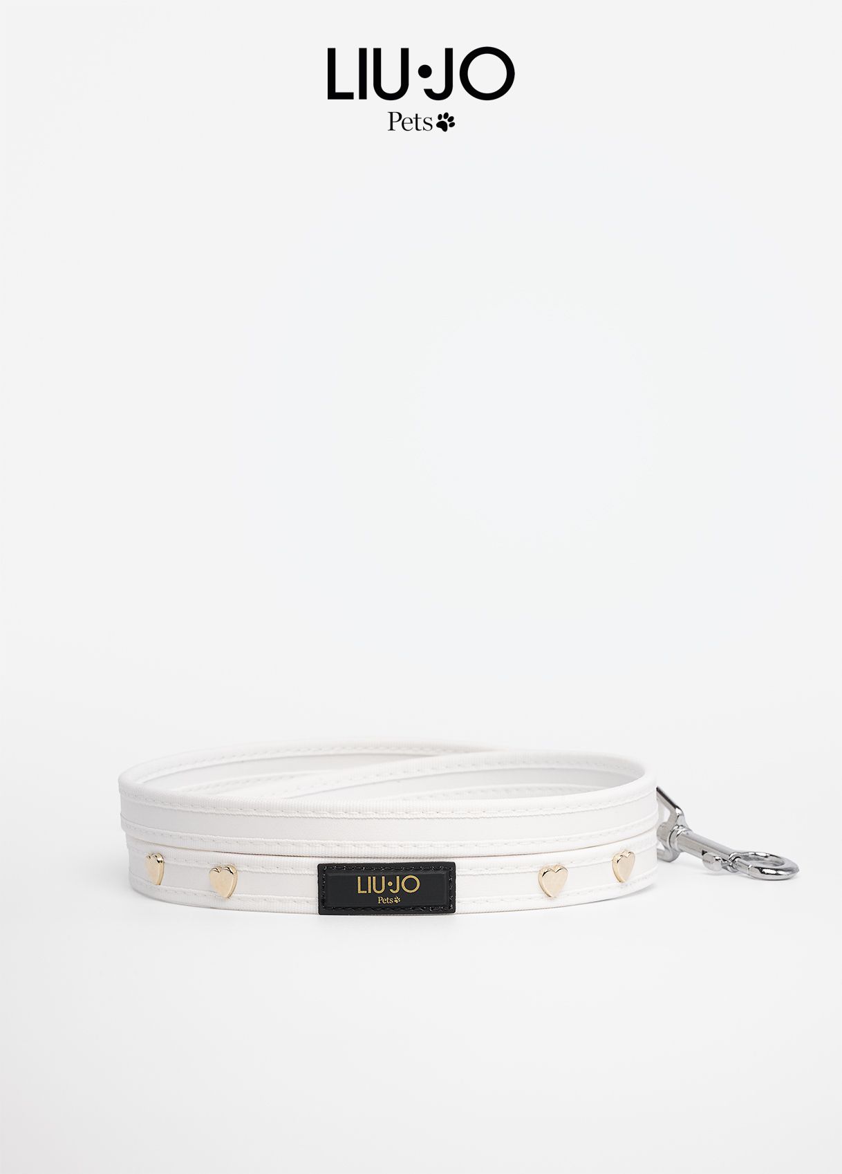 Liu-Jo Leiband met Hartjes Wit - Afbeelding 3