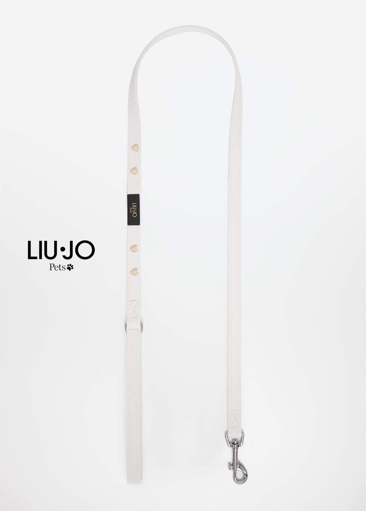 Liu-Jo Leiband met Hartjes Wit - Afbeelding 2