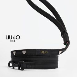 Liu-Jo Leiband met Hartjes Zwart