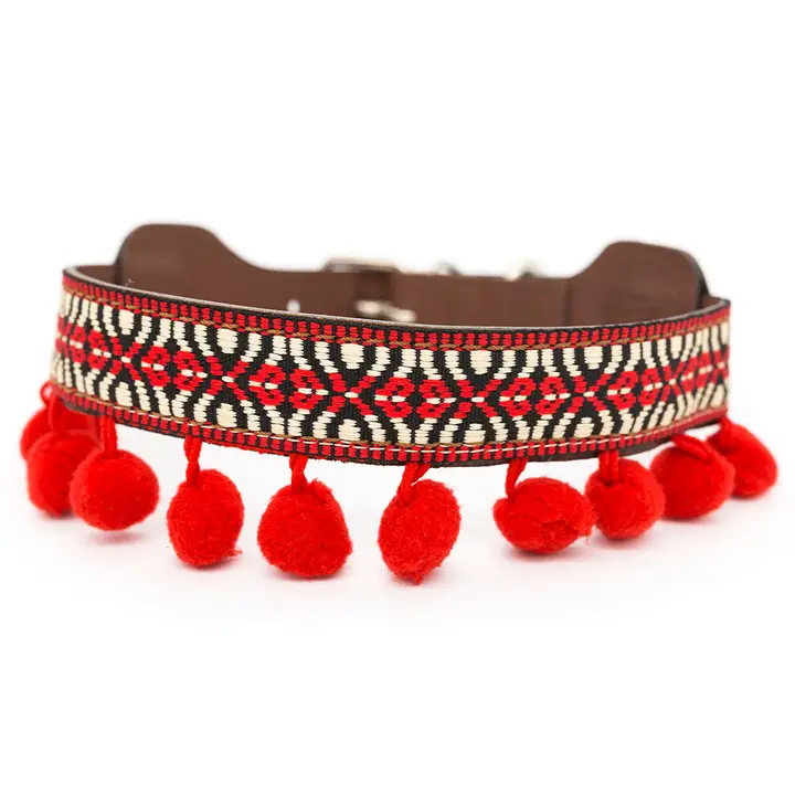 Frida Halsband met Pomponnetjes - Afbeelding 2