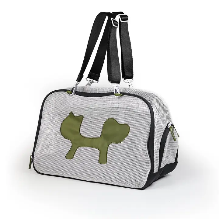 Draagtas voor Honden en katten in Groen of Roze