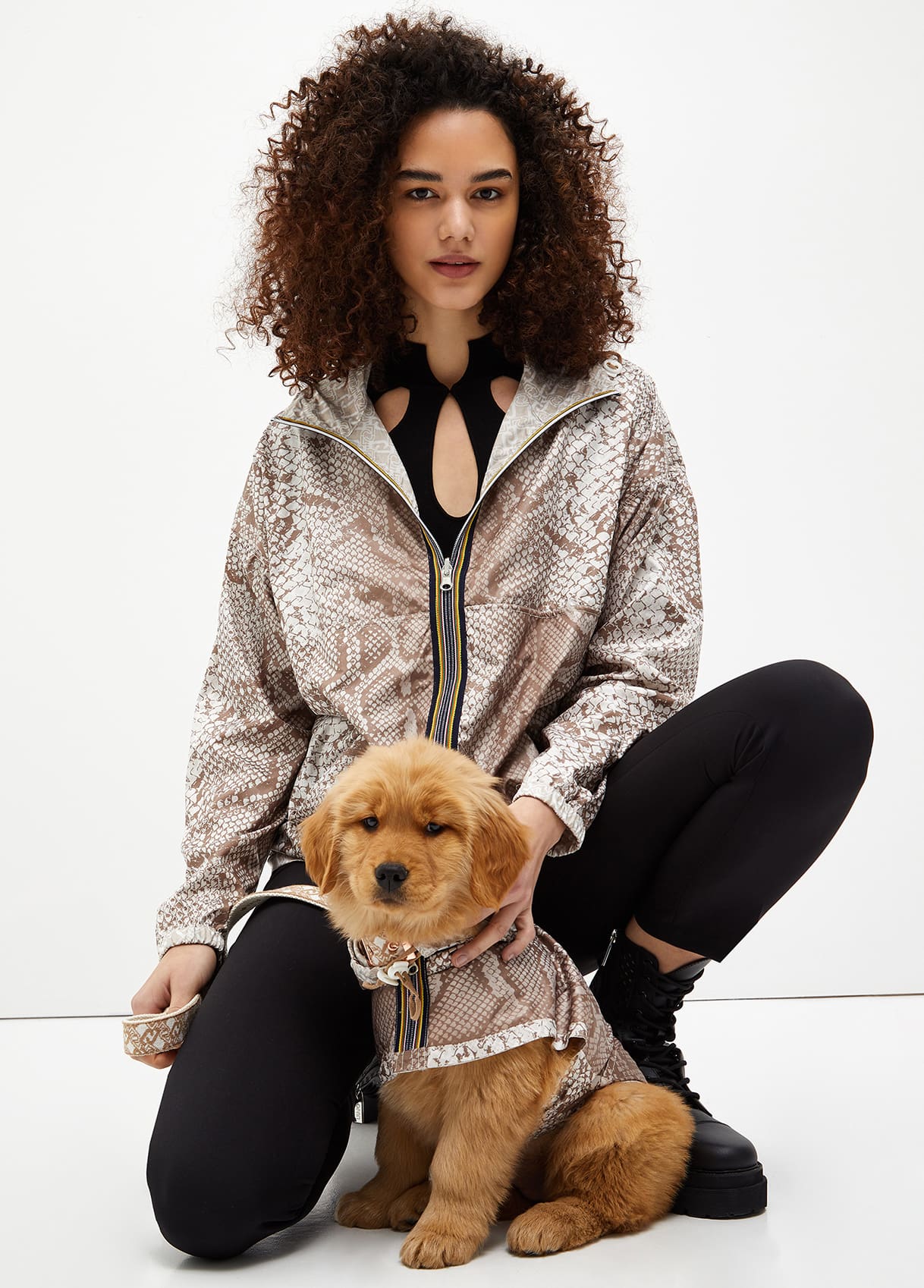 Liu-Jo Regenjas voor de Baasjes - Caramel Lux - Afbeelding 3