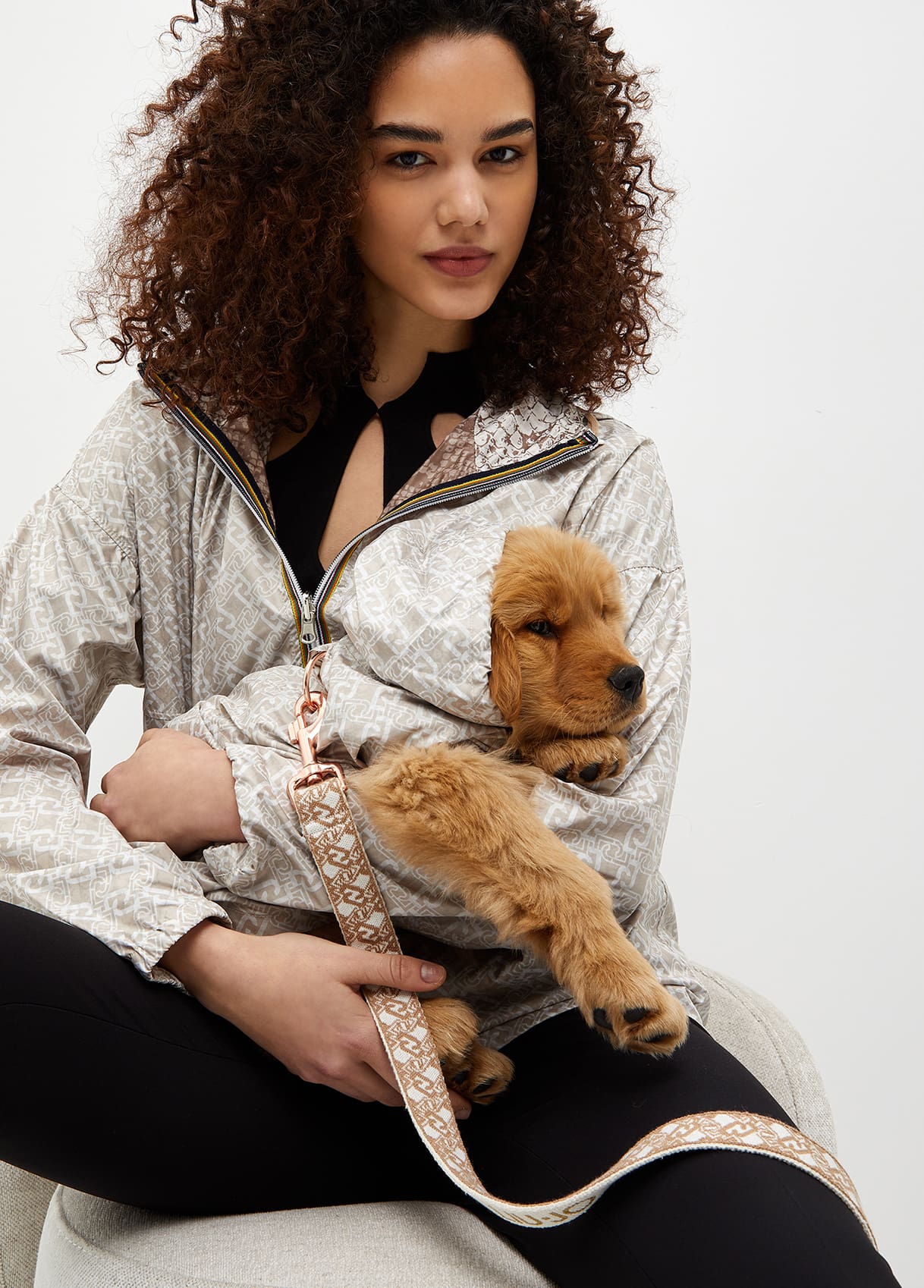 Liu-Jo Regenjas voor de Baasjes - Caramel Lux