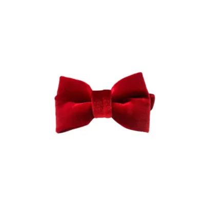 Strikje in Rood Fluweel - Izala Dog - Afbeelding 2