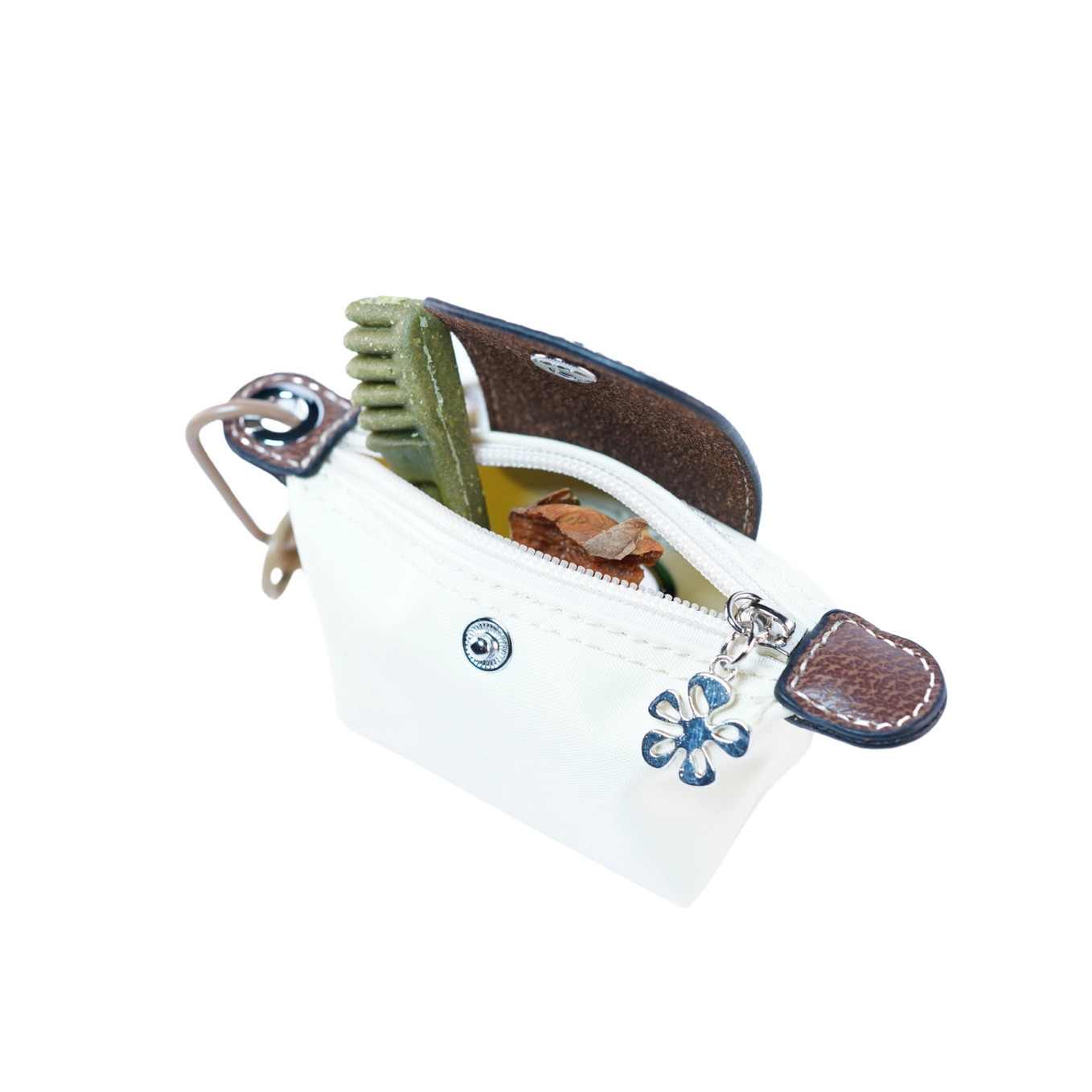 De Pawchamp poepzakhouder - Wit - Afbeelding 3