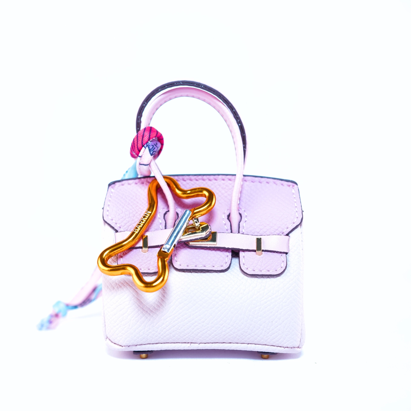 De Barkin poepzakhouder - Roze en Wit