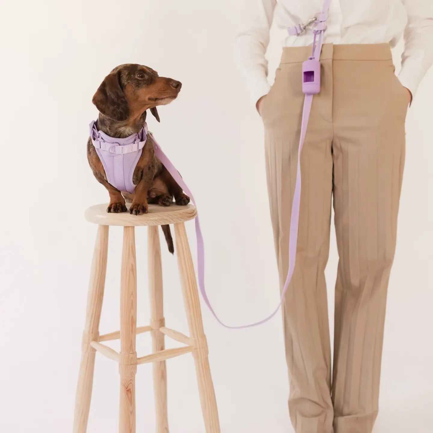 Leiband Handsfree Paars Siliconen