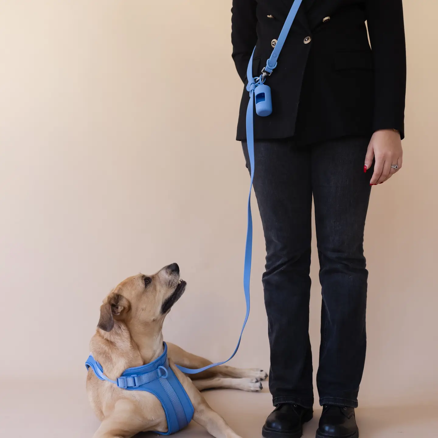 Leiband Handsfree Blauw Siliconen