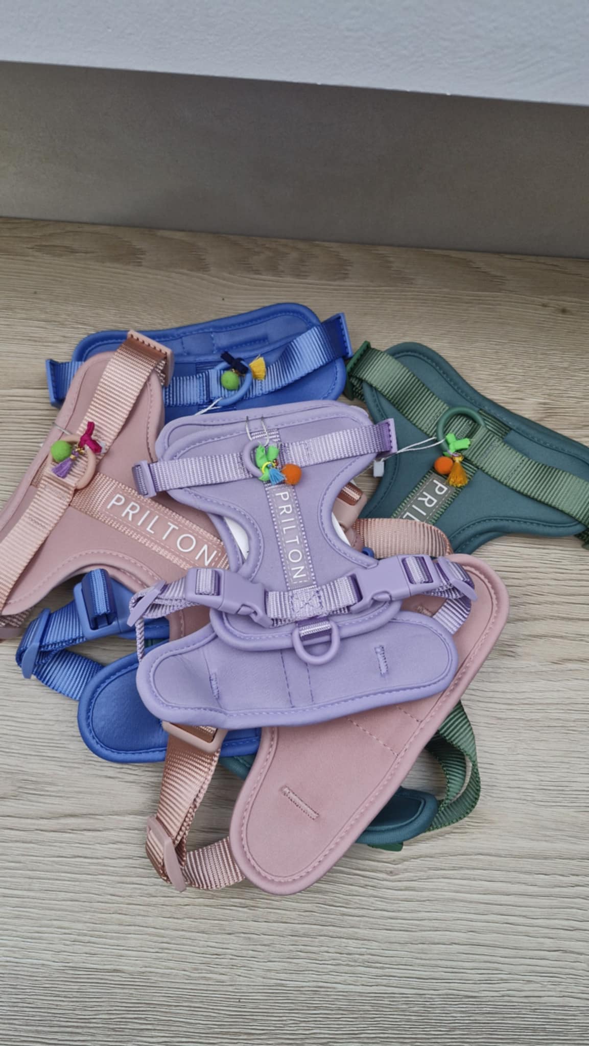 Harnas in neoprene Blauw - Afbeelding 5