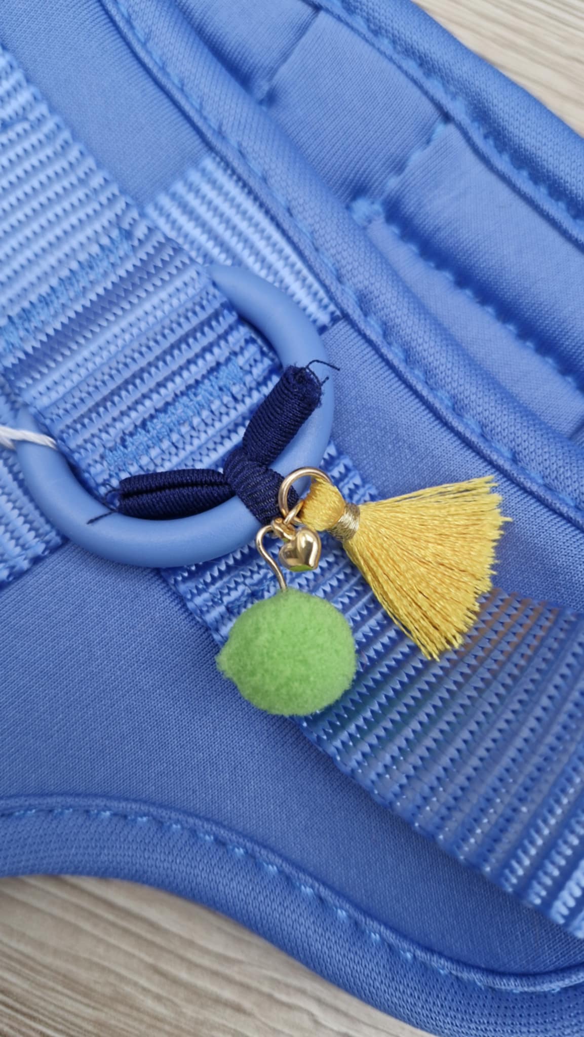 Harnas in neoprene Blauw - Afbeelding 2