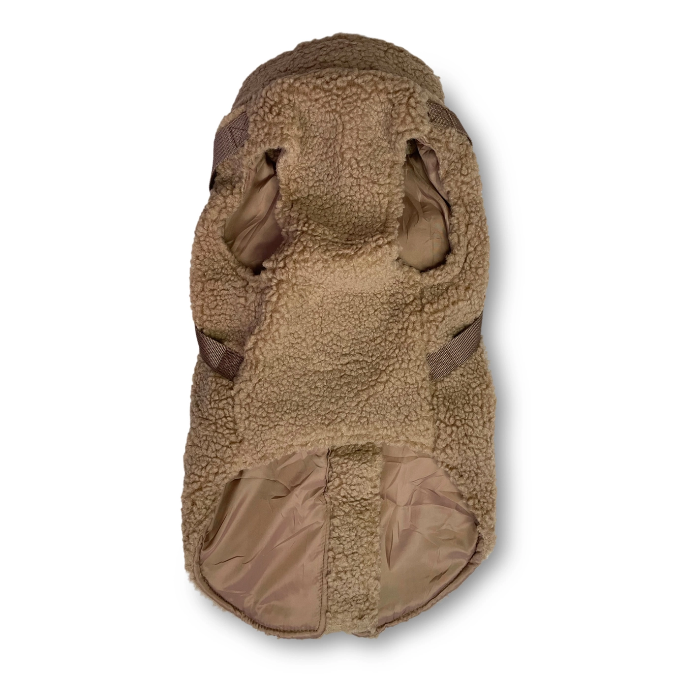 Teddyjas met ingebouwd Harnas Toffee - Afbeelding 2