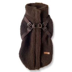Teddyjas met ingebouwd Harnas Espresso