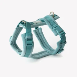 Fluwelen Harnas in Blauw