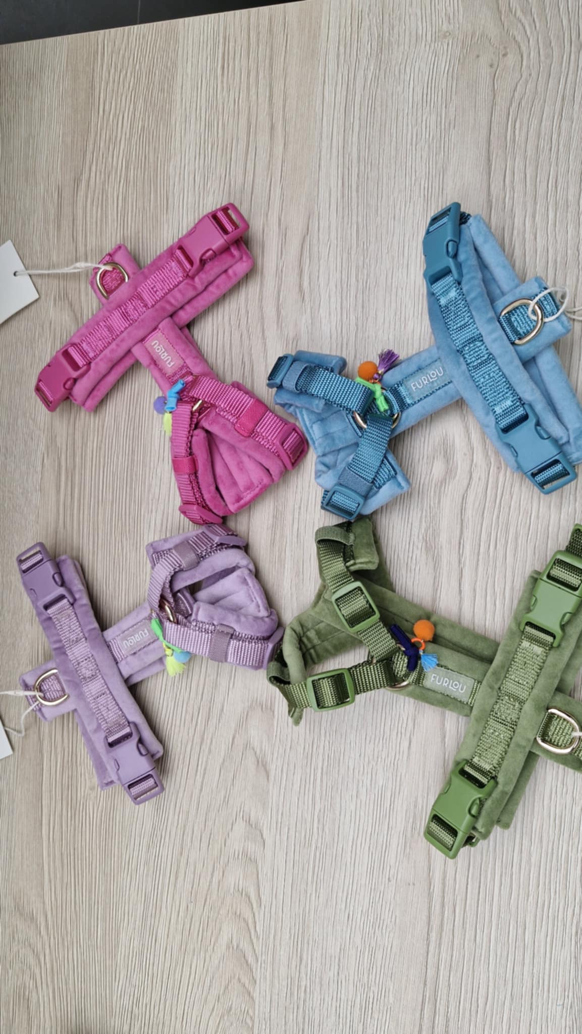 Fluwelen Harnas in Fuchsia - Afbeelding 5