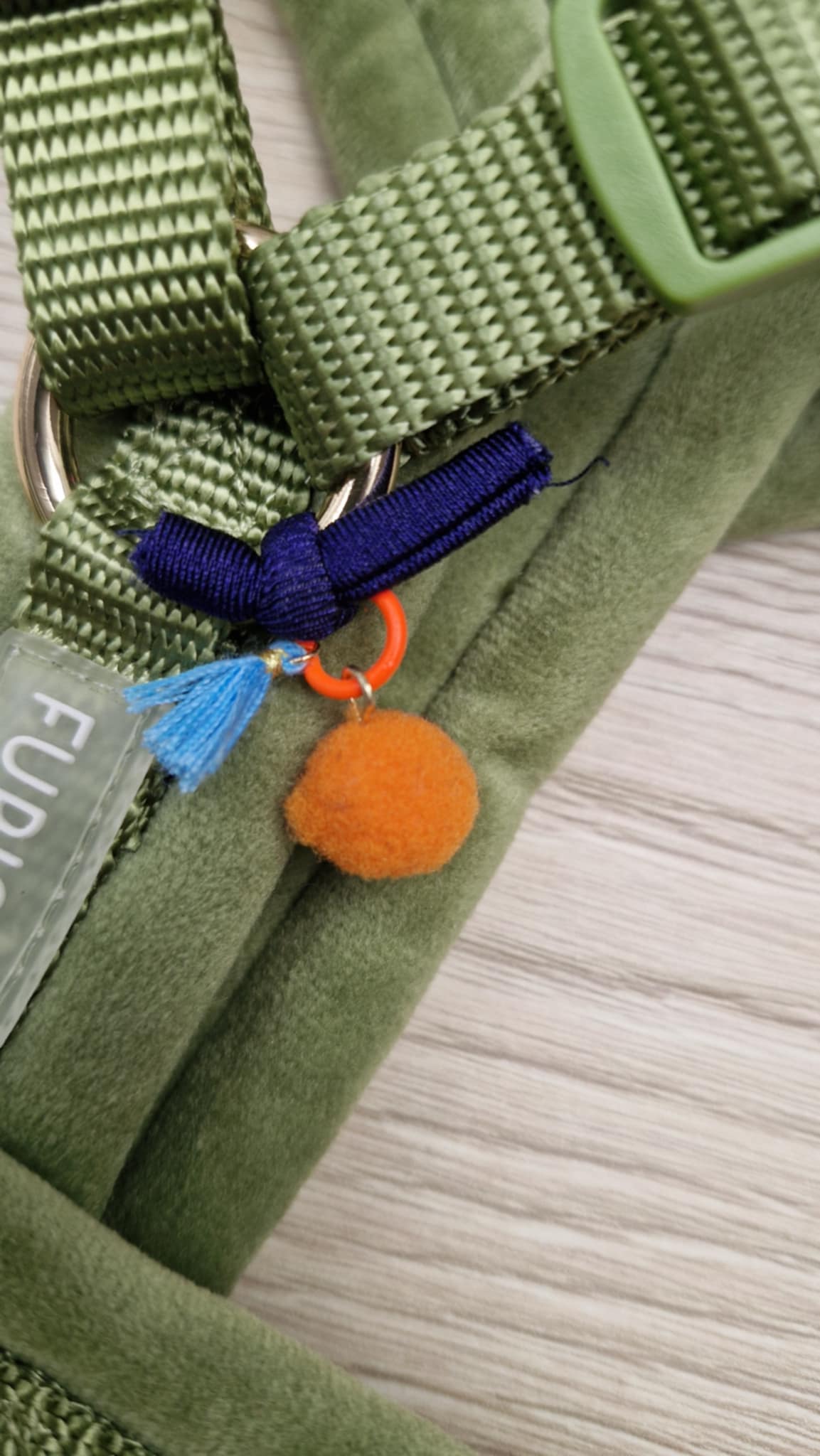 Fluwelen Harnas in groen - Afbeelding 2