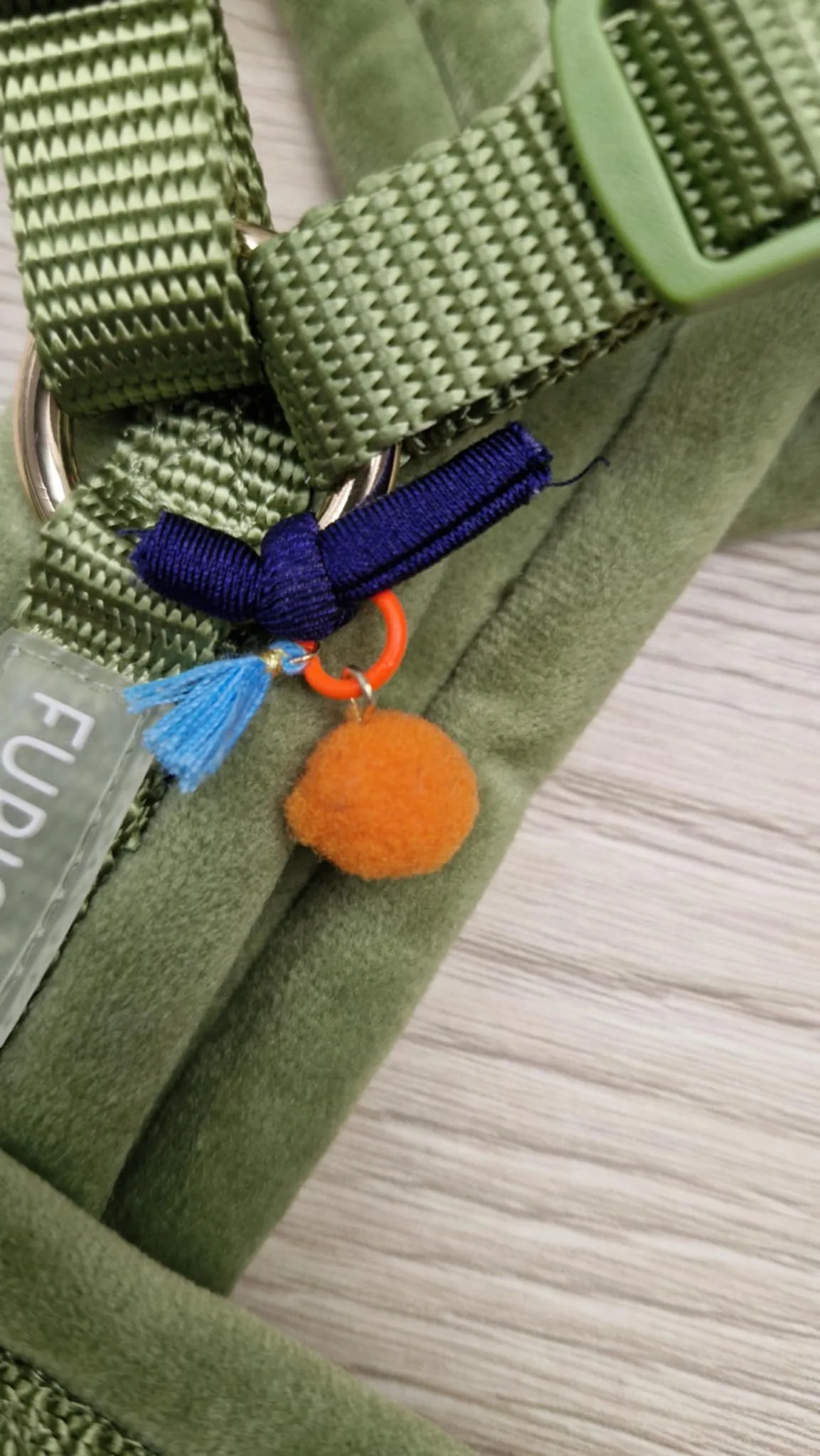 Fluwelen Harnas in groen - Afbeelding 2