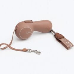 Full Option Luxe Leiband met Handverwarming en Powerbank Bruin