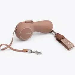 Full Option Luxe Leiband met Handverwarming en Powerbank Bruin