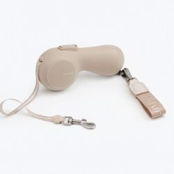 Full Option Luxe Leiband met Handverwarming en Powerbank Zandkleur