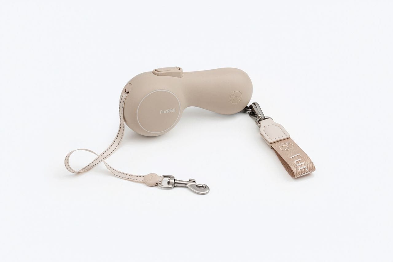 Full Option Luxe Leiband met Handverwarming en Powerbank Zandkleur