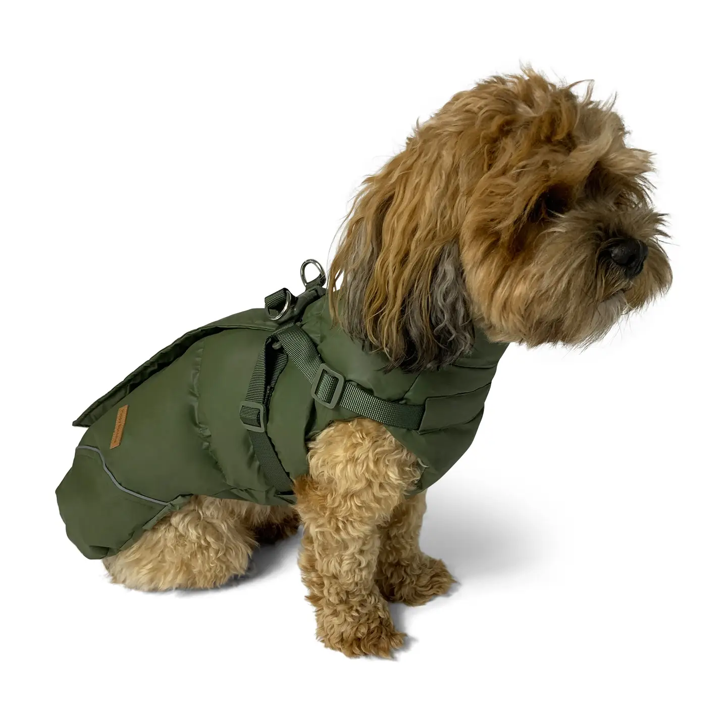 Winterjas in Bosgroen - Afbeelding 4