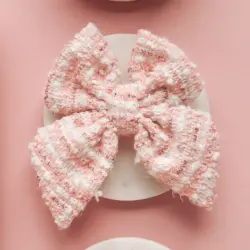 Matrozenstrik in Chanel Roze en Wit van Cocopup