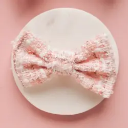 Vlinderstrikje in Chanel Roze en Wit van Cocopup